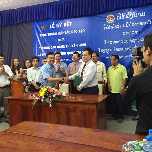 Việt Nam giúp Lào đào tạo nguồn nhân lực trong lĩnh vực truyền hình - ảnh 2